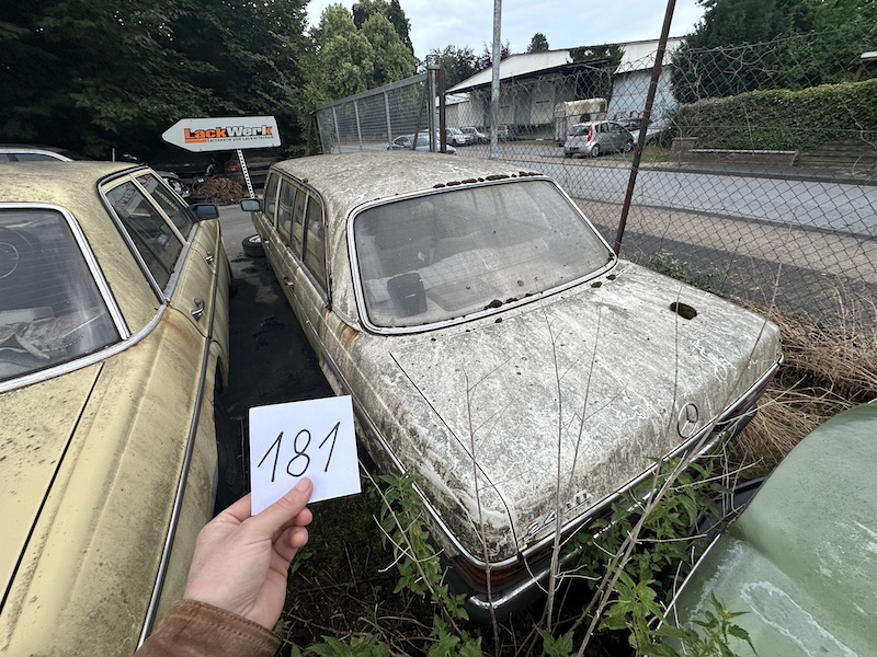 240D lang, W 123