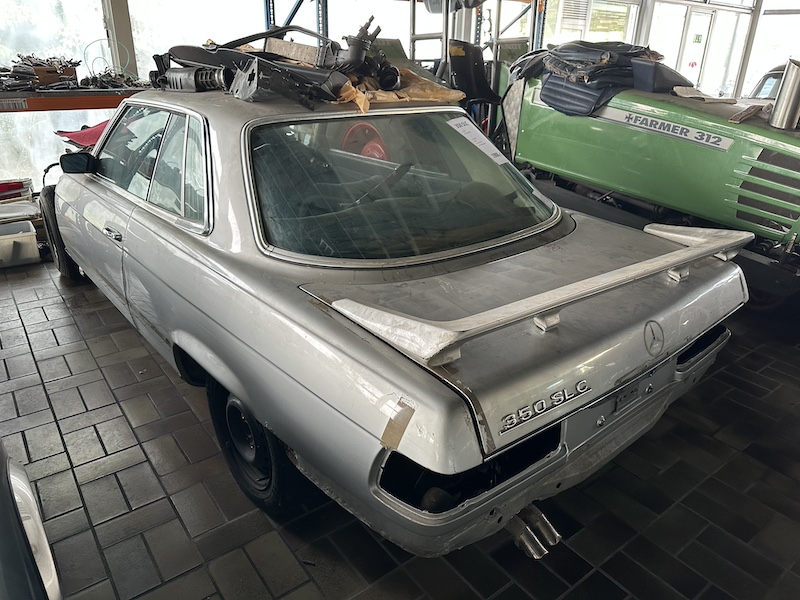 350SLC, W 107