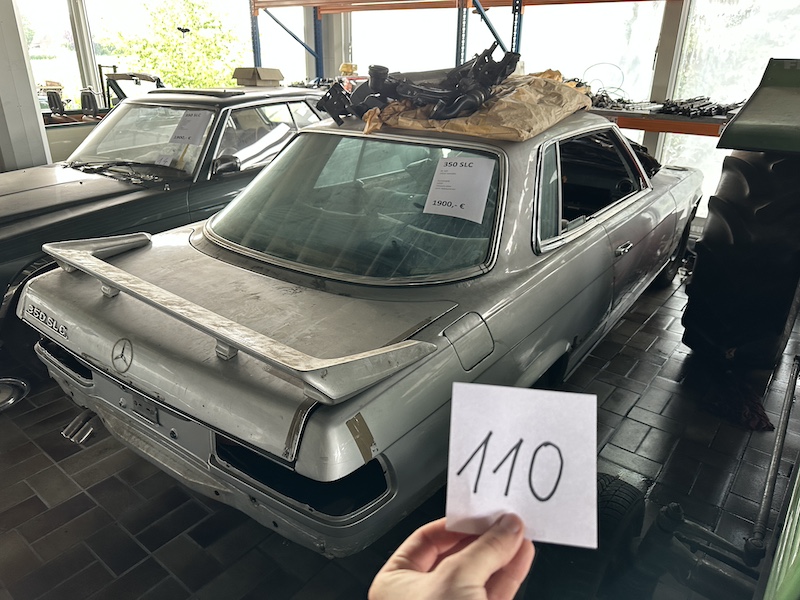 350SLC, W 107