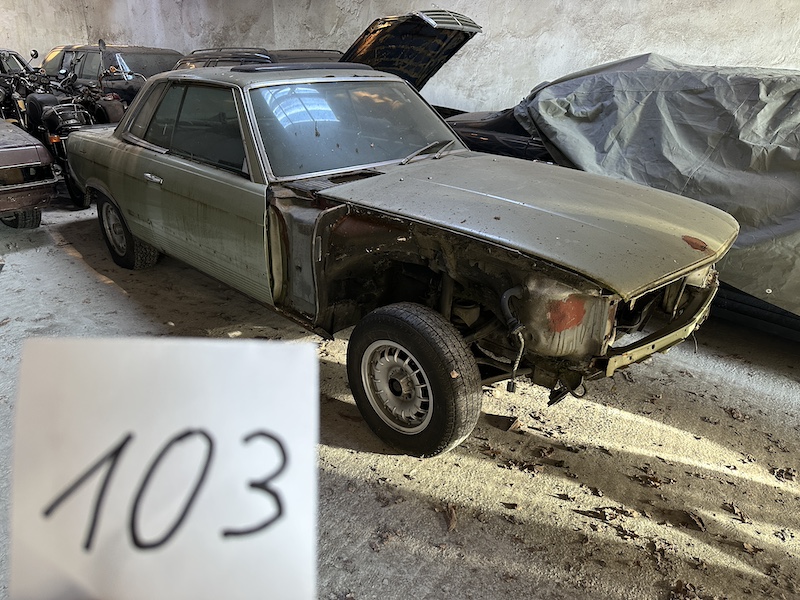 350SLC, W 107