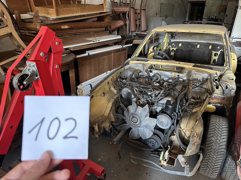 350SLC, W 107