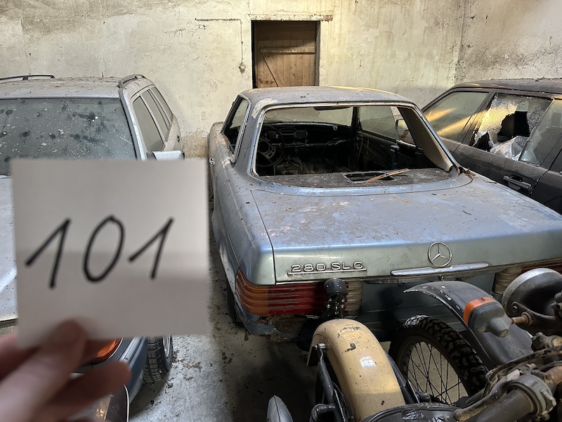 280SLC, W 107