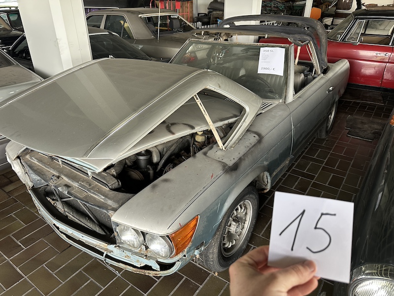 350SL R107